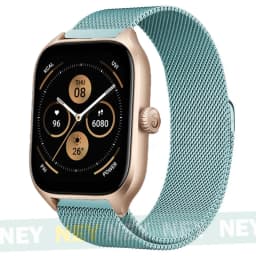 20mm 22mm Milanese band For Amazfit GTR/GTS-4-3-2-2e-Mini-Pro/stratos 2 Metal Magnetic Loop Bracelet Amazfit bip-U-S-3-Pro strap