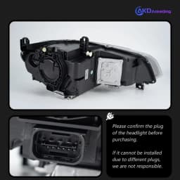 AKD Head Lamp for BMW E70 LED Headlight 2007-2013 Headlights X5 DRL Turn Signal High Beam Angel Eye Projector Lens