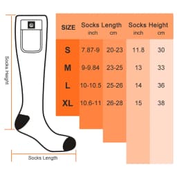 Savior Winter Electric Heated Socks Women Men Ski Camping Rechargeable Motorcycles Calcetines Thermal Calefactor Foot Warmer