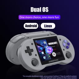 Anbernic RG353P Retro Handheld Video Game Console 3.5-inch IPS Screen Dual OS System RK3566 Bluetooth HD 5G Wifi Games Player