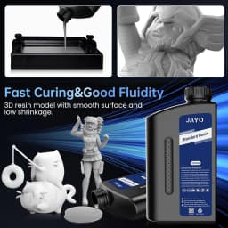 JAYO 5KG Standard plus / Toughness / PA Like/ ABS Like Photopolymer Resin for LCD 3D Printing Material Quick Curing Resin Liquid
