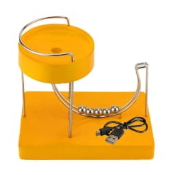 Perpetual Motion Machine Kinetic Art Wooden Sculpture Perpetual Motion Rolling Ball Perpetual Marble Motion Machine for Child's