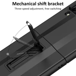 For Samsung Galaxy Z Flip 4 Foldable Super Running Anti-fall Full Shell Easy to Fold with Stand Cover
