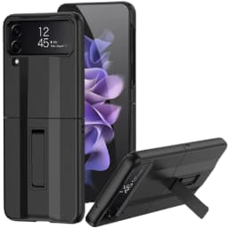 For Samsung Galaxy Z Flip 4 Foldable Super Running Anti-fall Full Shell Easy to Fold with Stand Cover