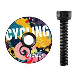 NEW Bike Stem Cap Stem Top Cap Aluminum Bicycle Headset Top Cap Personalise Headset Cover Stem ForMTB BMX Road Bike 1.13inch
