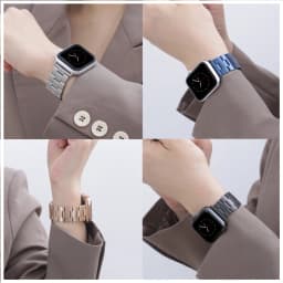 Stainless Steel Strap For Apple Watch Ultra Band 49mm 44mm 40mm 42mm 38mm 41mm Watchband Bracelet iWatch series 3 SE 6 7 8 45mm