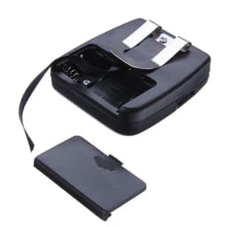 Black Plastic Motorcycle Intercom Host With Headphones Kit Helmet Wired Walkie Talkie Motorcycle Portable Audio Wired Headset