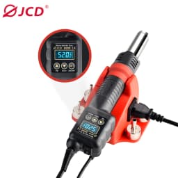 JCD 8899 750W Micro Hot Air Gun LCD Display Rework Soldering Station Portable Heat Gun Temperature Adjustable BGA Welding Tools