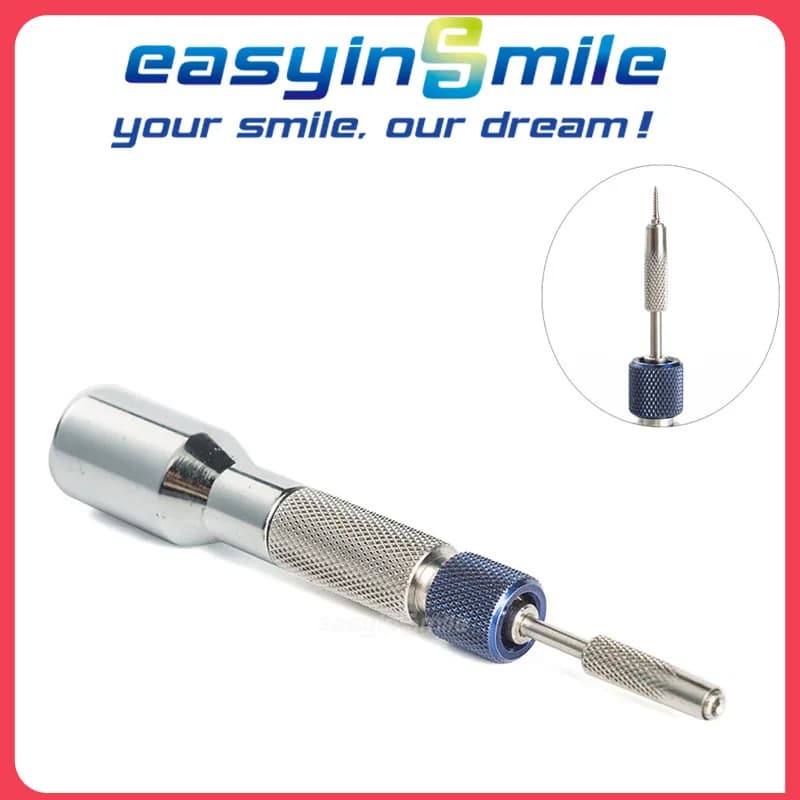 EASYINSMILE 1Set Orthodontic Dental Mini Implants Tool Micro Screw Self Drilling Ortho Screwdriver For Dentist