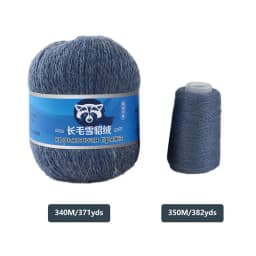 Cashmere Yarn Ball Long Plush Cashmere Yarn For Knitting Mink Cashmere Yarn Jewelry Hand-Knitted Coarse Merino Wool Yarn For