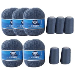 Cashmere Yarn Ball Long Plush Cashmere Yarn For Knitting Mink Cashmere Yarn Jewelry Hand-Knitted Coarse Merino Wool Yarn For