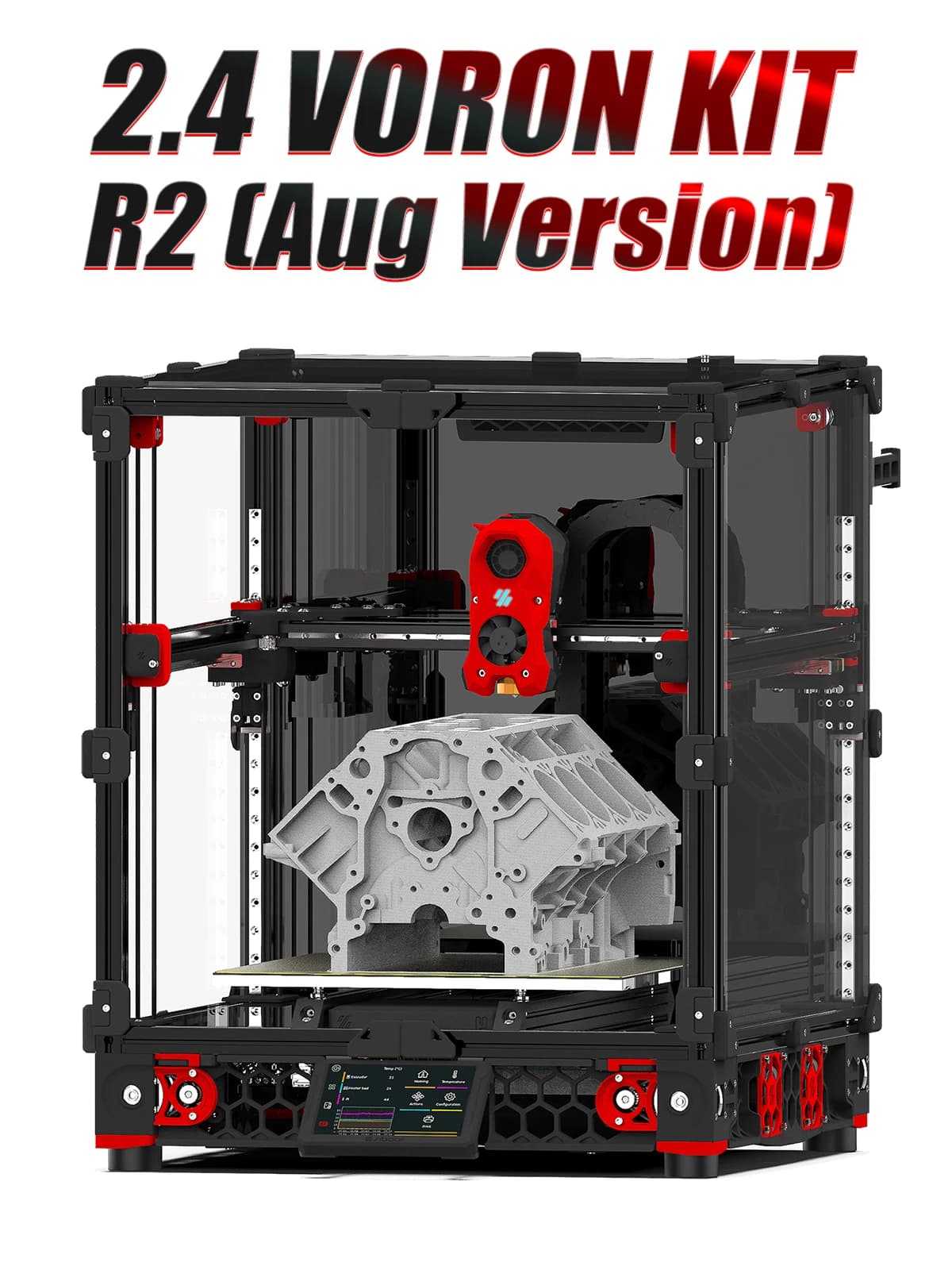 Voron 2.4 R2 Corexy 3D Printer SIBOOR V2.4 R2 [Aug，Version] Included ABS Printed Parts Impresora 3D 350x350x350mm 300x300x300mm