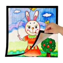 30x30cm Magnetic Children Art Frames Kids Frametory For Poster Photo Drawing Paintings Pictures Display Home Decoration