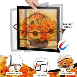 30x30cm Magnetic Children Art Frames Kids Frametory For Poster Photo Drawing Paintings Pictures Display Home Decoration