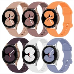 Sport band For Samsung Galaxy watch 6/5/pro/4/Active2 20mm silicone Huawei gt 2-3 bracelet galaxy watch 6 Classic 47/43mm strap