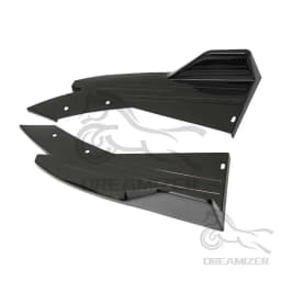 Car Rear Bumper Spoiler Lip Splitter Diffuser Body Kit Side Skirt Protector Cover Accessories For Ford Mustang 2000-2021