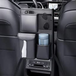 Car Front Seats Between Storage Bag Auto Seat Back Handbag Holder Tissue Box With Multiple Pockets Car Seat Organizer Bag