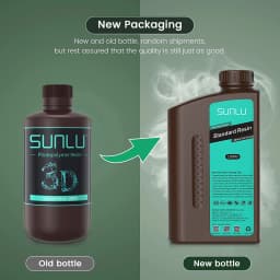 SUNLU UV Resin Photopolymer Resin 1kg Resin Standard 3D Printer Photopolymer Resin LCD 3D Printing 405nm UV Curing