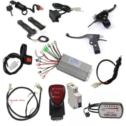 48v 1800w Brushless Electric Motor Kit Controller for Go kart ATV Quad