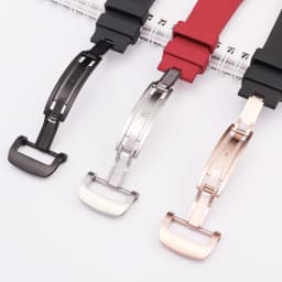 Replacement Rubber Strap for Apple Watch Band Ultra 49mm 44 45mm Fluororubber Metal Bucke Mod Kit for IWatch Series 8 7 6 SE 5 4