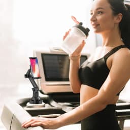 Cupholder Tablet Mount 360 Adjustable Tablet Bracket Mount 270 Tilt Bar Truck Phone Mount Triangular Base Holder To Treadmills