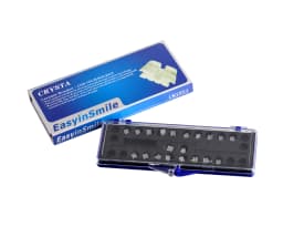 Easyinsmile 20PCS Dental Material Ortho Ceramic Bracket Clear Braces High Quality Roth / MBT 3/345 022