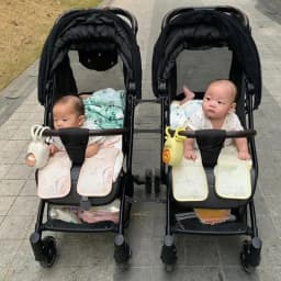 Baby Stroller Connectors Detachable Double Cart Connector Lightweight Double Stroller Adapter Adjustable Reusable Twin Pushchair