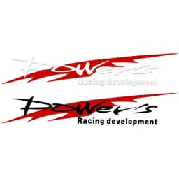 Racing Development Car Sticker Personality Trend Power's Racing Development Sports Sticker Car Reflective Waterproof Decal