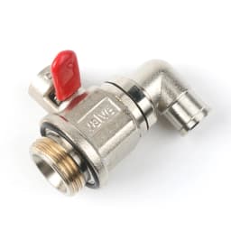 Engine Oil Drain Valve (27mm-2.0) & L-Shaped Hose End L-002 COMBO PACK