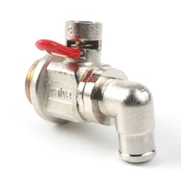 Engine Oil Drain Valve (27mm-2.0) & L-Shaped Hose End L-002 COMBO PACK