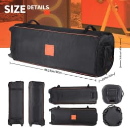 Ourdoor Protective Cover for JBL PartyBox1000 Waterproof Dustproof Carrying Case Foldable Speaker Storage Bag for JBL Party Box