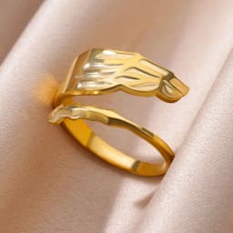 316L Stainless Steel Ring for Women Gold Color Rings Female Vintage Wedding Jewelry 2024 Trendy Accessories Birthday Gift Anillo