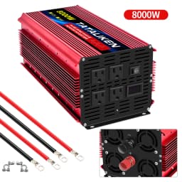 Pure Sine Wave Inverter DC12V/24V To AC110V 60HZ 1600W 2500W 3500W 4500W 5000W 6000W 7000W 8000W Power Voltage Converte