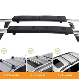 Car Roof Luggage Soft Rack Pads Light Duty Car Roof Rack Cushion Pads For Kayak Canoe Surfboard Paddle Snowboard Sups Board