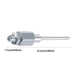 Grease Injector Needle Needle Tip Grease Injector 8000PSI Max Pressure Grease Fitting Tool For Narrow Deep Hole Metal Places