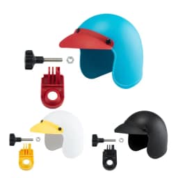Rainproof Motorcycle Phone Helmet SunShade Holder Mini Cell Phone Holder Hat Nylon Snowproof Riding Mobile Phone Helmet Umbrella
