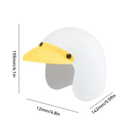Rainproof Motorcycle Phone Helmet SunShade Holder Mini Cell Phone Holder Hat Nylon Snowproof Riding Mobile Phone Helmet Umbrella