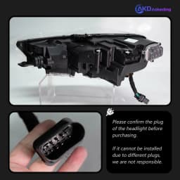 AKD Head Lamp for Audi A4 B9 LED Headlight 2017-2021 Headlights A4L RS4 S4 DRL Turn Signal High Beam Angel Eye Projector Lens
