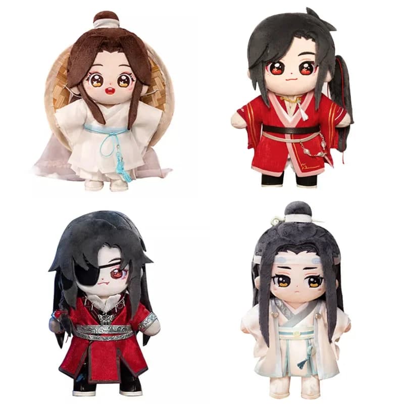 Mo Dao Zu Shi Hua Cheng Xie Lian 20cm Plush Toy Tian Guan Ci Fu Doll Plushie Anime Cosplay Figure Christmas Gift