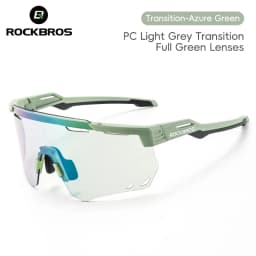 ROCKBROS Cycling Glasses Photochromic UV400 Protection Sunglasses Lightweight MTB Road Bike Glasses Hiking Fishing Goggles