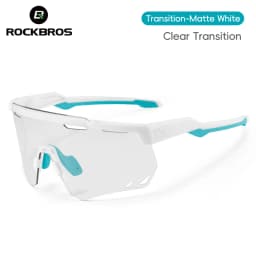 ROCKBROS Cycling Glasses Photochromic UV400 Protection Sunglasses Lightweight MTB Road Bike Glasses Hiking Fishing Goggles