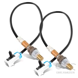 2PCS Oxygen Sensor Upstream Downstream for Cadillac Escalade Chevrolet Suburban GMC Sierra GMC Yukon XL 4Wires Oxgen Sensor