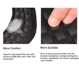 Shoulder Strap Cushion 1 Pack Vest Shoulder Strap Pads Vest Shoulder Strap Pads Detachable Air Cushion Relieve Shoulder