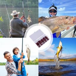 Soft Baits For Bass Fishing 25pcs Soft Bait Artificial Worm Realistic Animated Lure Bass Fishing Crank Baits For Freshwater