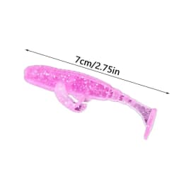 Soft Baits For Bass Fishing 25pcs Soft Bait Artificial Worm Realistic Animated Lure Bass Fishing Crank Baits For Freshwater