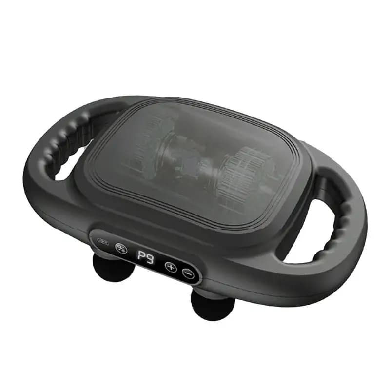 Deep Tissue Massager 6-Heads Percussion Muscle Massager Compact Sports Portable Massager For Athletes Led Display Professional 9