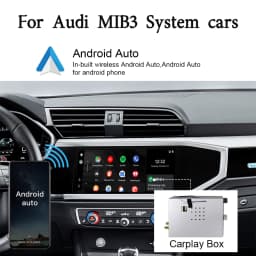 Android13 8 + 128G Android AI box for 8.8 "Audi Q3 F3 2019-2022 mib2p Apple CarPlay Adapter Wireless Android Auto YouTube Google