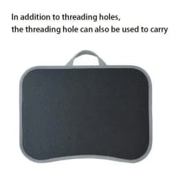 Laptop Lap Desk Lap Desk With Pillow Cushion Writing Padded Tray With Handle For Work And Game On Couch