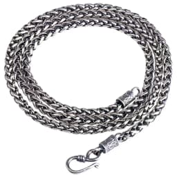 S925 Metal Making 3mm,4mm,5mm Dragon Keel Chain as Men Gift and with Wood Box