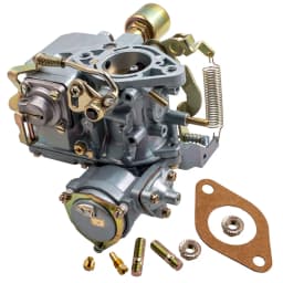 34 PICT-3 Carburetor & 12V Electric Choke for VW BEETLE Karmann Ghia 113129031K Choke/ 1600Cc Air-Cooled